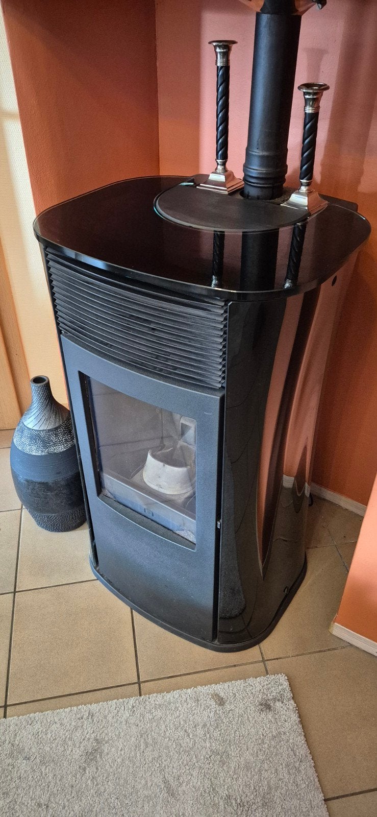 Poele à pellets EDILKAMIN MYA 6,5KW pour pièces ou a reparer, Enlèvement