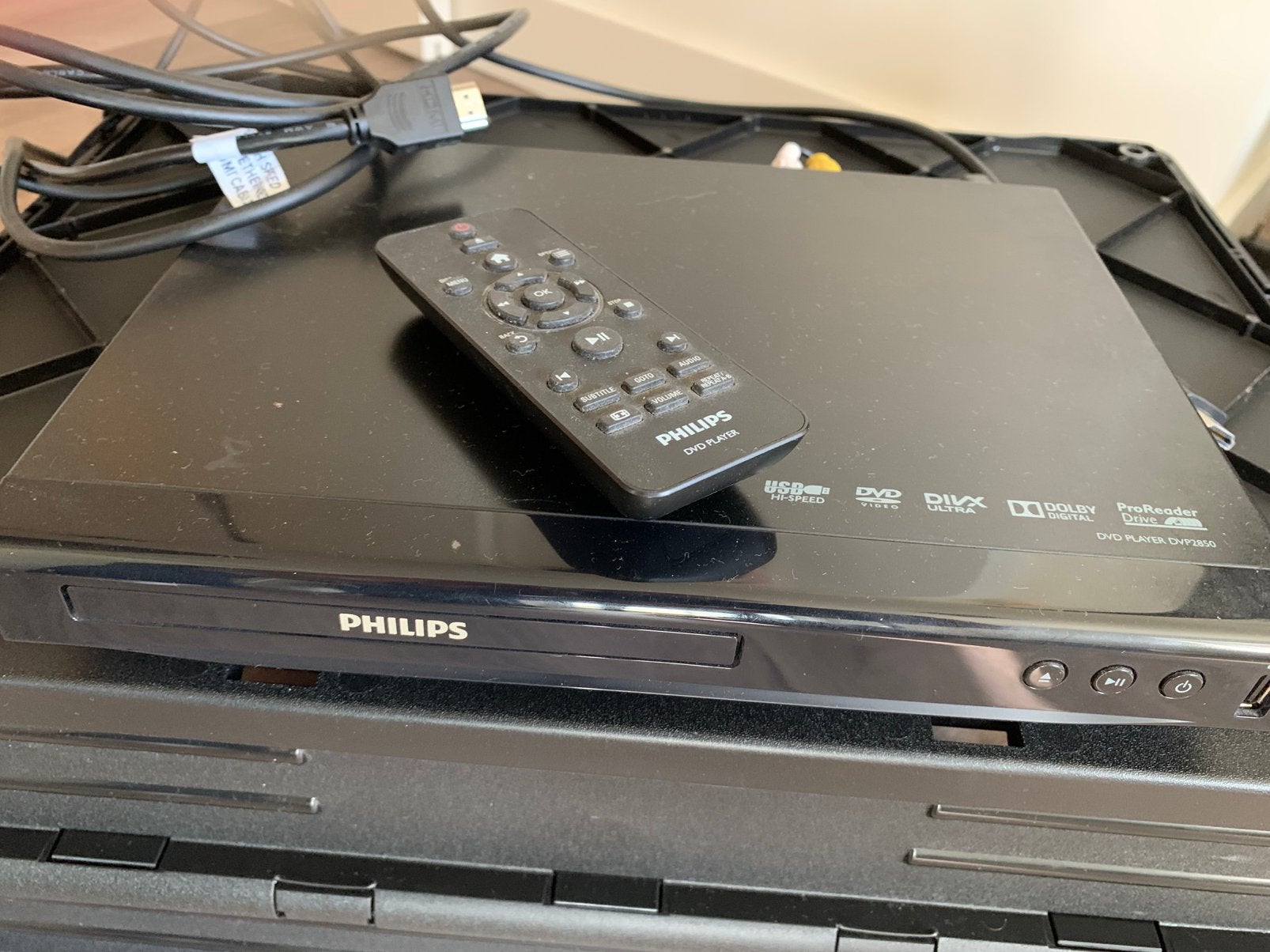 Philips Lecteur DVD DVP2850, Enlèvement, Comme neuf, Philips