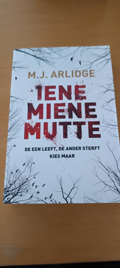 M.J. Arlidge - Iene Miene Mutte, Ophalen of Verzenden, Zo goed als nieuw, Nederland, M.J. Arlidge