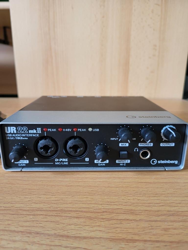 Steinberg UR22 Mk2 audio interface, Informatique & Logiciels, Cartes son, Enlèvement