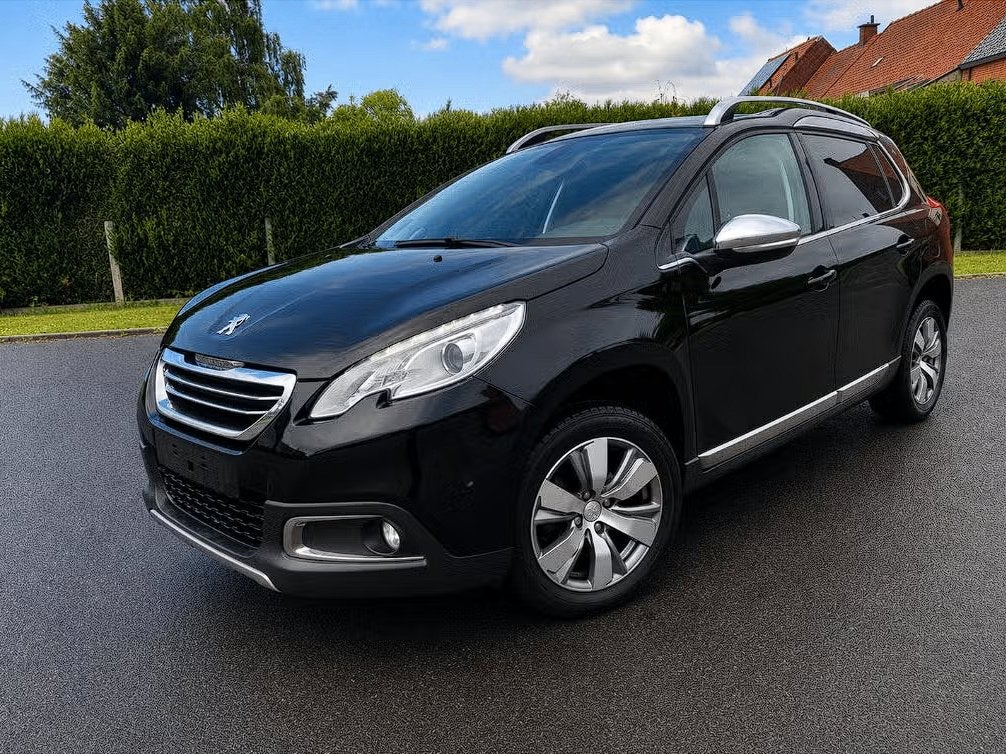Peugeot 2008 1.2Benz.07/2013 77dklm Topstaat., Auto's, Peugeot, Euro 5, Zwart, Zwart, 5 deurs
