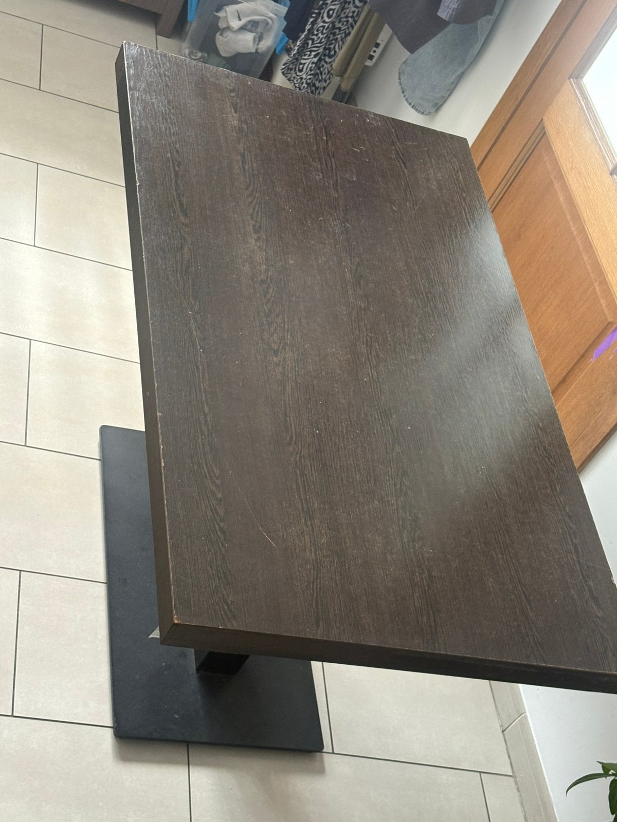 Eettafel, Maison & Meubles, Tables | Tables de salon, Chêne, Enlèvement, Utilisé, 50 à 100 cm