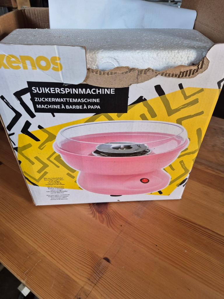 suikerspinmachine, Caravanes & Camping, Pompes à air, Enlèvement