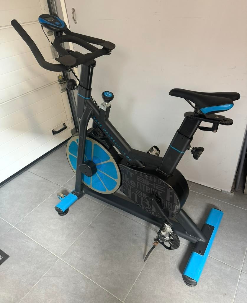 Fitbike race magnetic home spinningfiets, Ophalen, Zo goed als nieuw, Spinningfiets