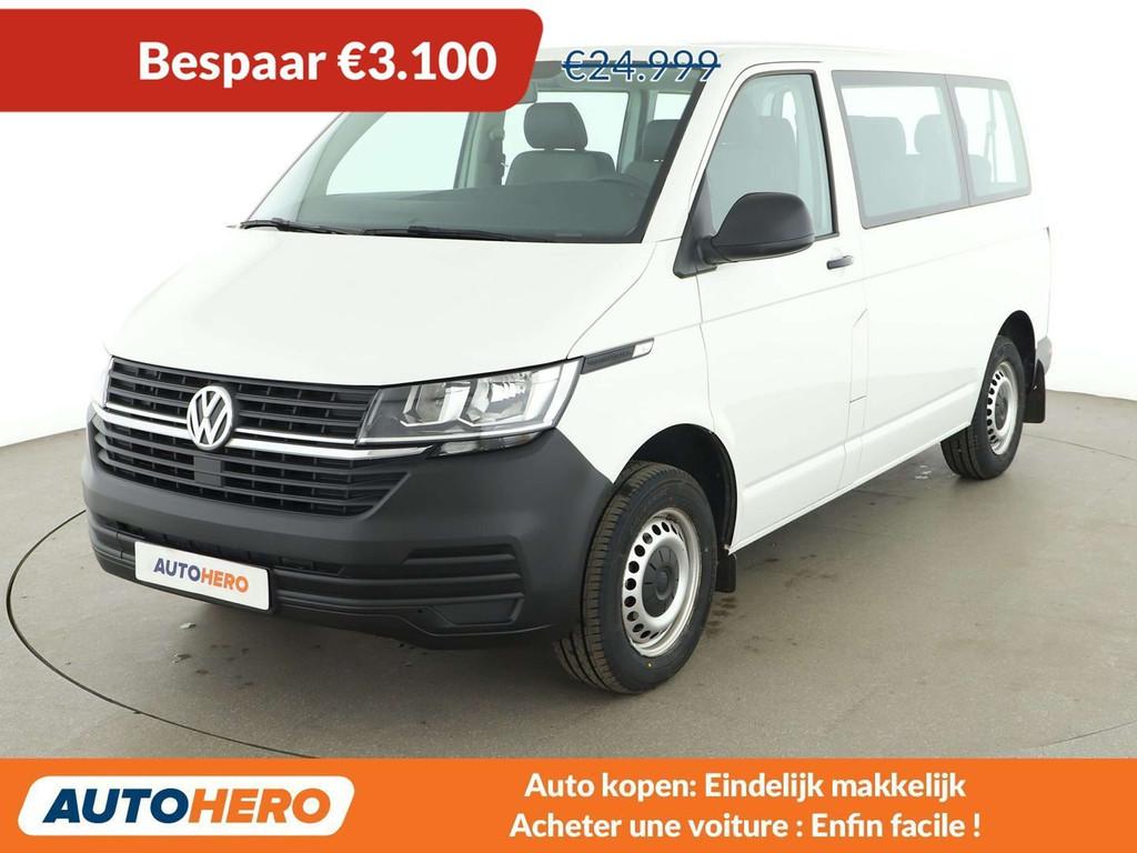 Volkswagen T6 Kombi 2.0 TDI FWD (bj 2020), Auto's, Voorwielaandrijving, 4 deurs, Wit, Grijs