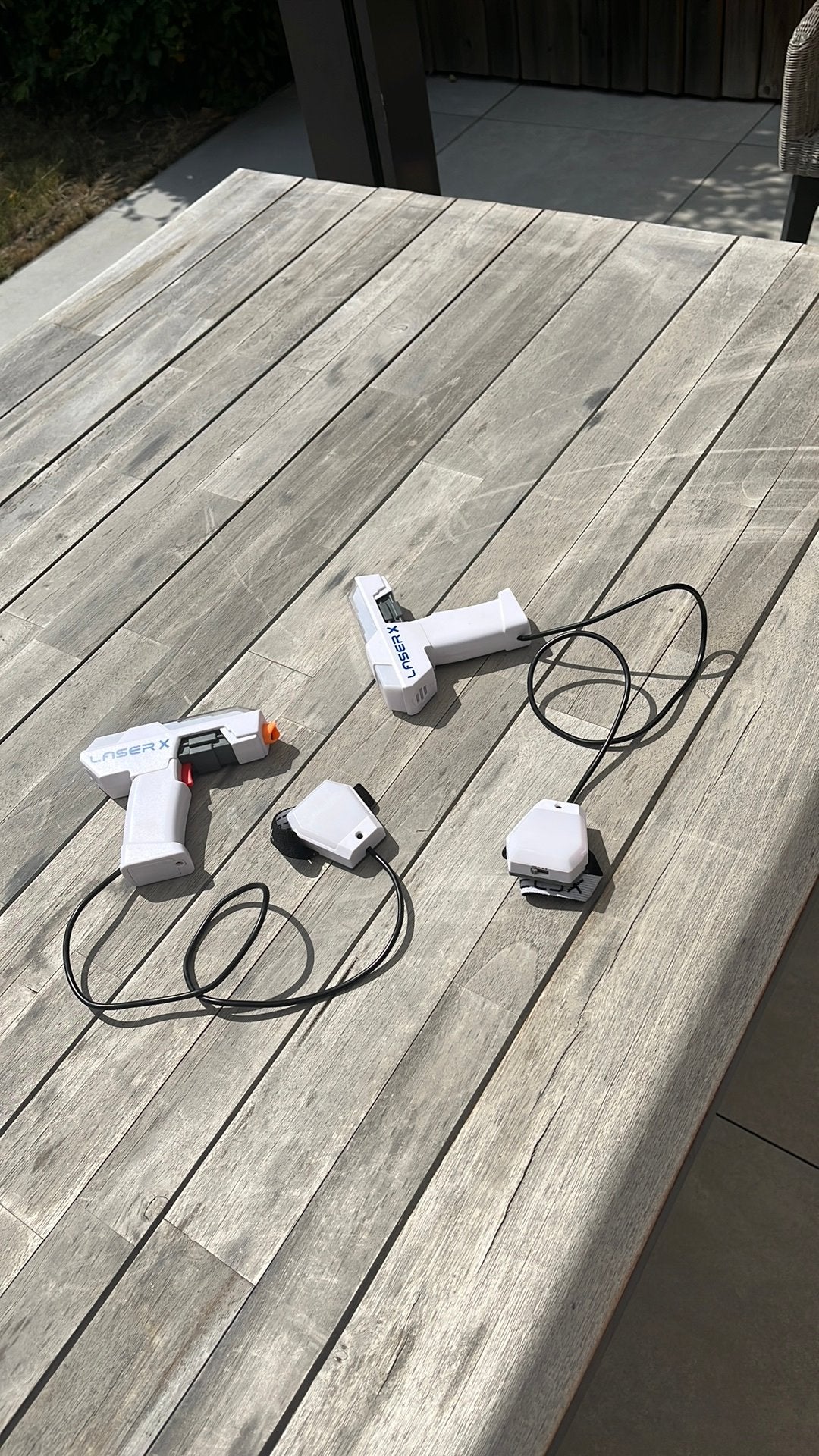 2 player laser game laser x, Ophalen of Verzenden, Zo goed als nieuw