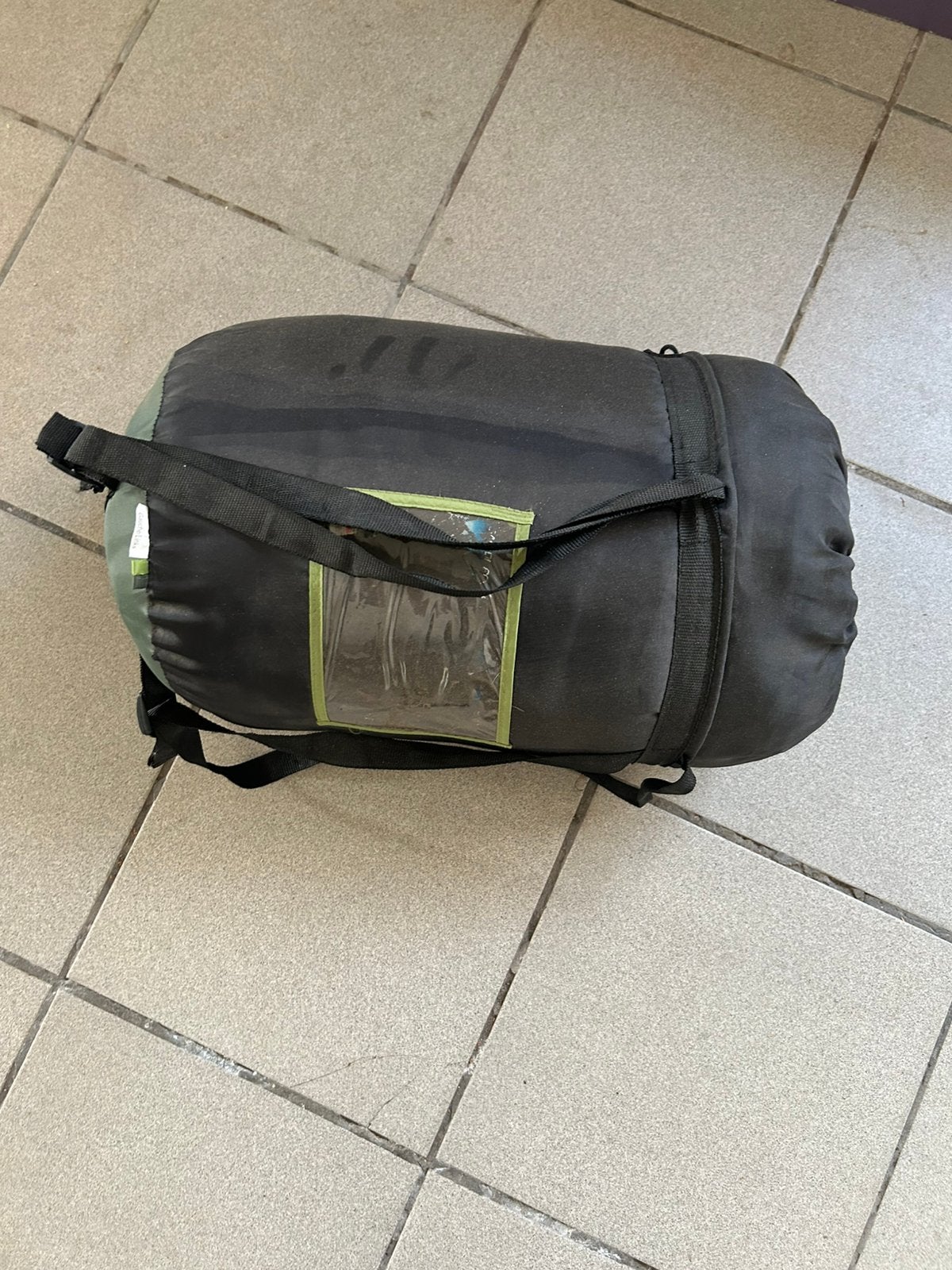 Sac de couchage avec housse de transport – Camping, Enlèvement, Comme neuf