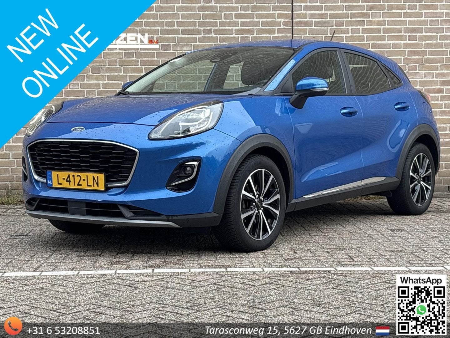 Ford Puma 1.0 EcoBoost Hybrid Titanium Automaat | € 9.450,-, Achat, Puma, Entreprise, Electronic Stability Program (ESP)