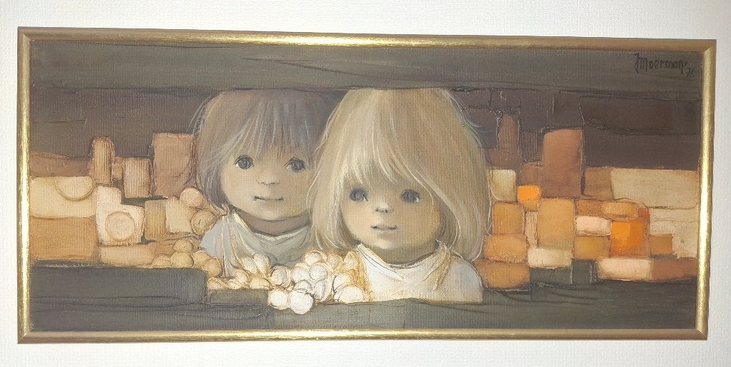 Te koop, Antiquités & Art, Art | Peinture | Classique, Portrait ou Personnes, Enlèvement, Encadré, Autres techniques