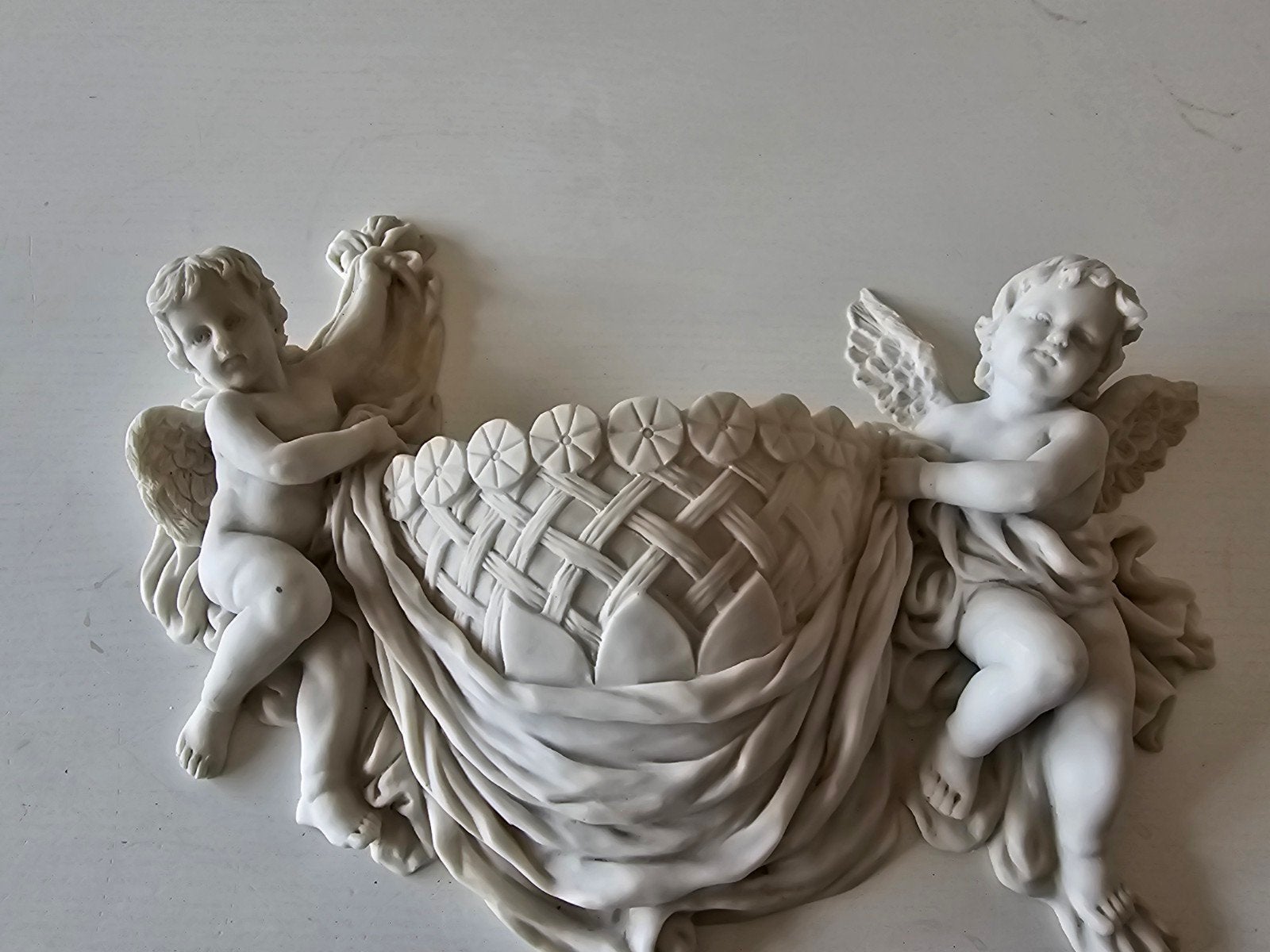 engelen denk uit speksteen, Antiek en Kunst, Ophalen of Verzenden