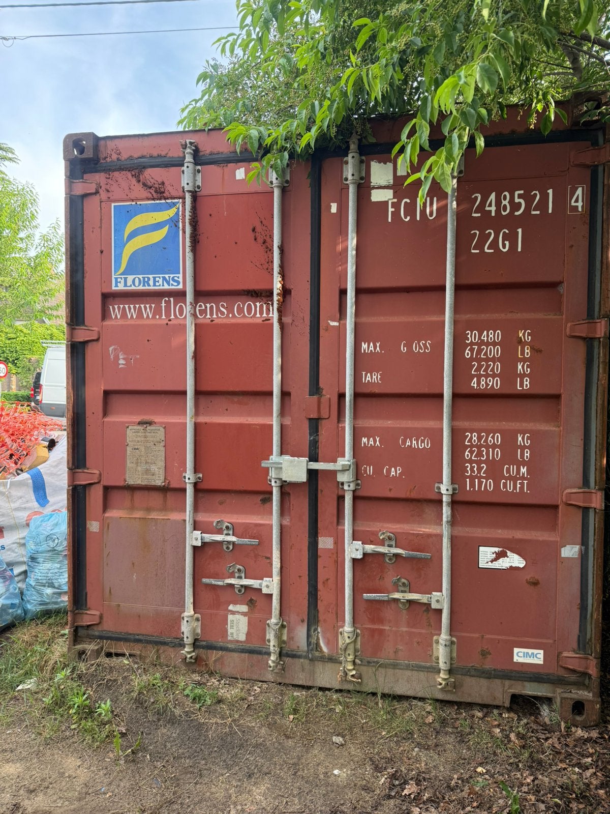 Zeecontainer + slot, Articles professionnels, Machines & Construction | Abris de chantier & Conteneurs, Enlèvement