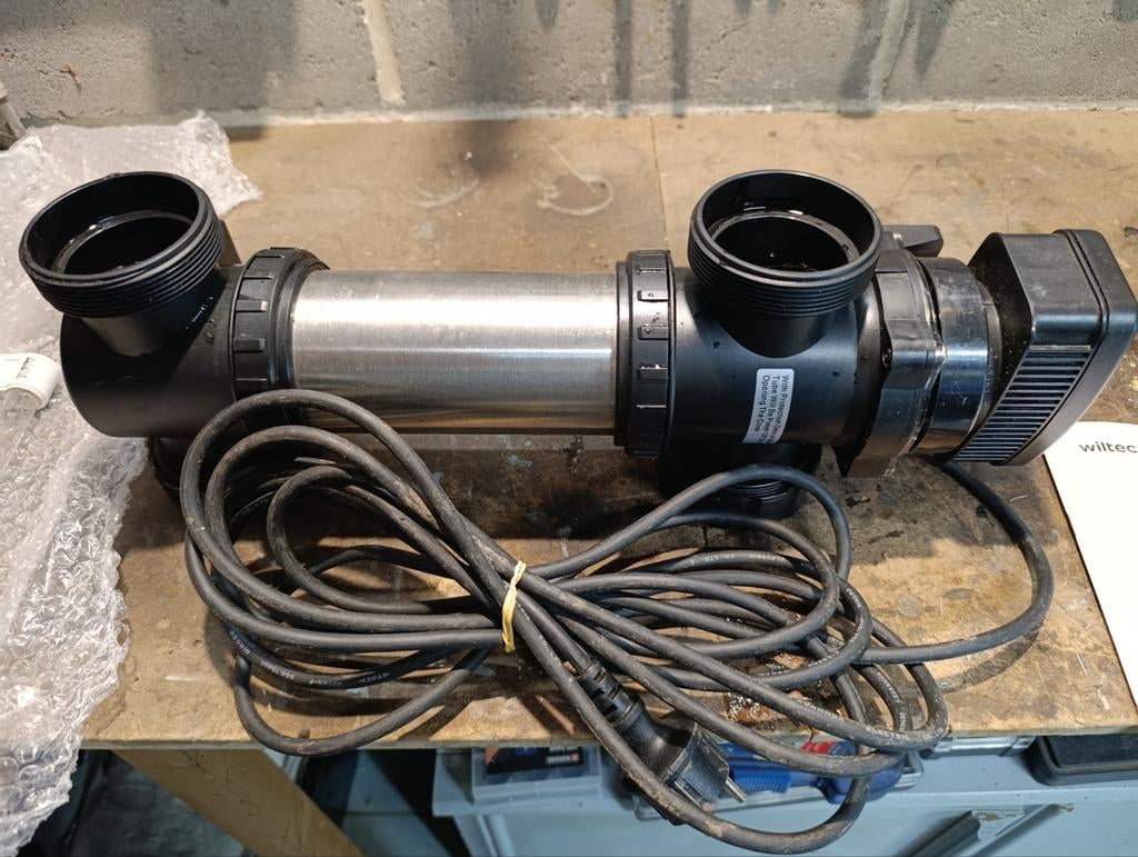 Filtre UV 18w, Enlèvement