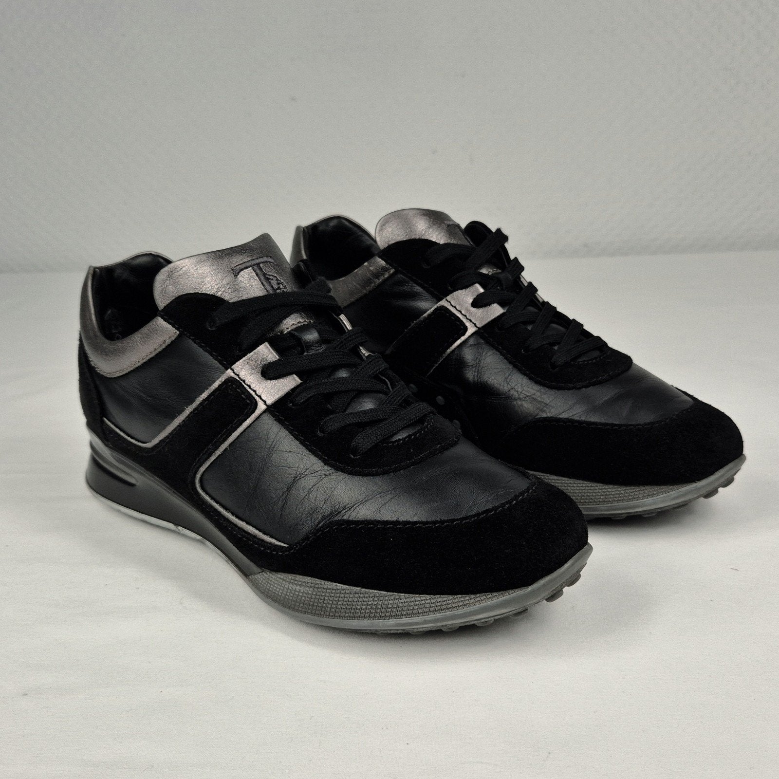 Tod's-schoenen/sneakers maat 39,5, Zwart, Ophalen of Verzenden, Zo goed als nieuw, Sneakers