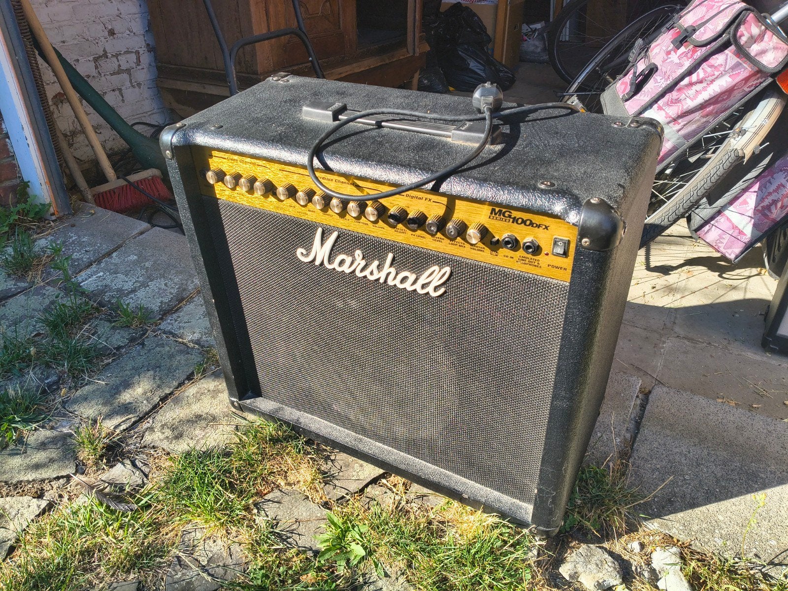 Amplificateur Marshall MG100DFX, Enlèvement, Utilisé, Guitare, 100 watts ou plus