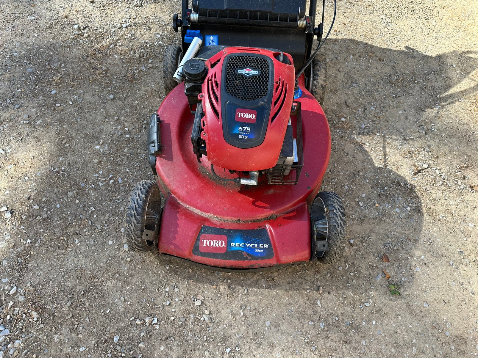 FAIRE OFFRE : Tondeuse Toro 56 cm, Utilisé, Toro, Tondeuse rotative, Sac de ramassage