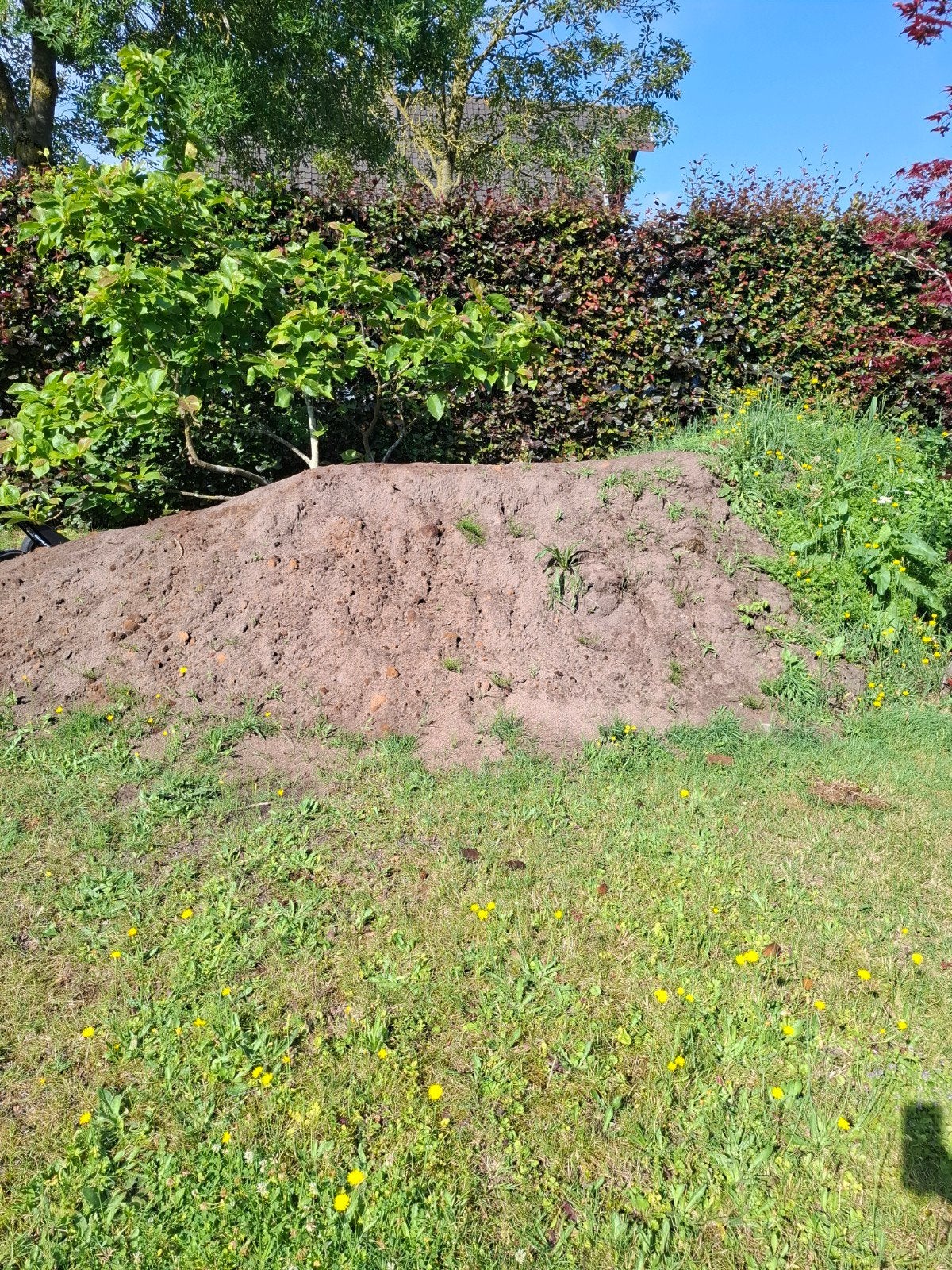 Aarde gratis op te halen, Ophalen, Tuinaarde