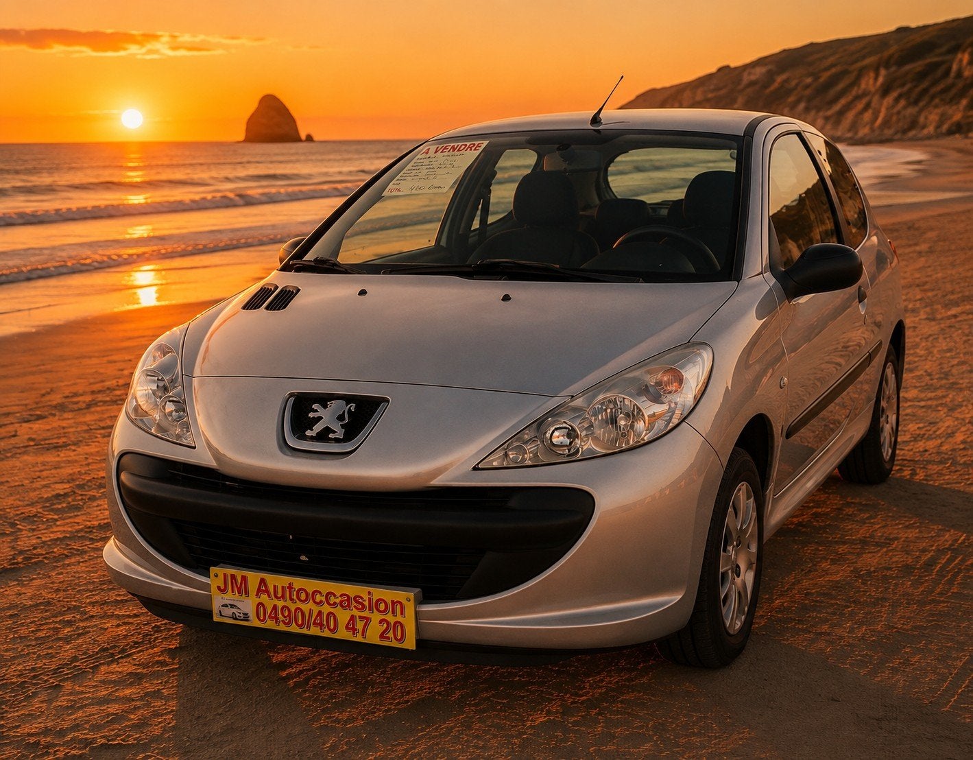 Peugeot 206 plus 1.1 essence ️, Autos, Achat, Entreprise, Boîte manuelle, Entretenue par le concessionnaire