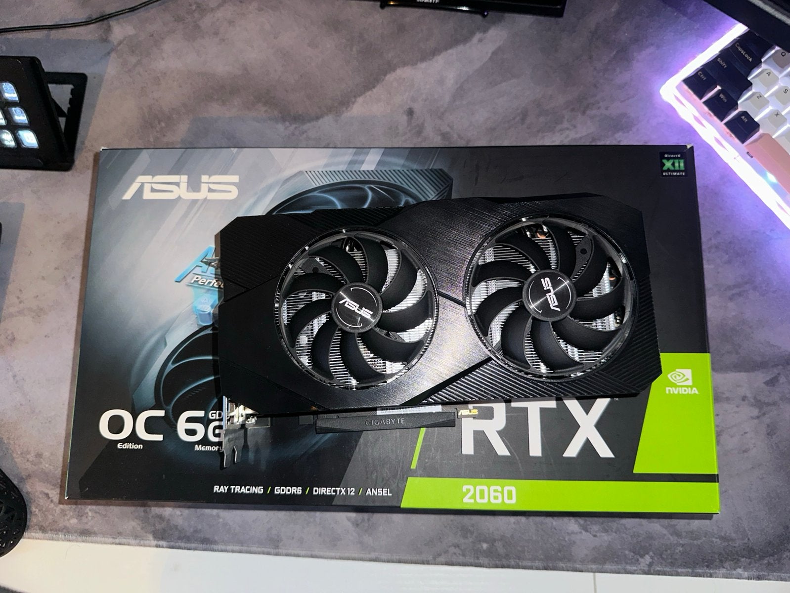 GPU RTX 2060 OC 6 GO (NOUVEAU + BOÎTIER), Informatique & Logiciels, Enlèvement ou Envoi, Neuf, GDDR6, Nvidia