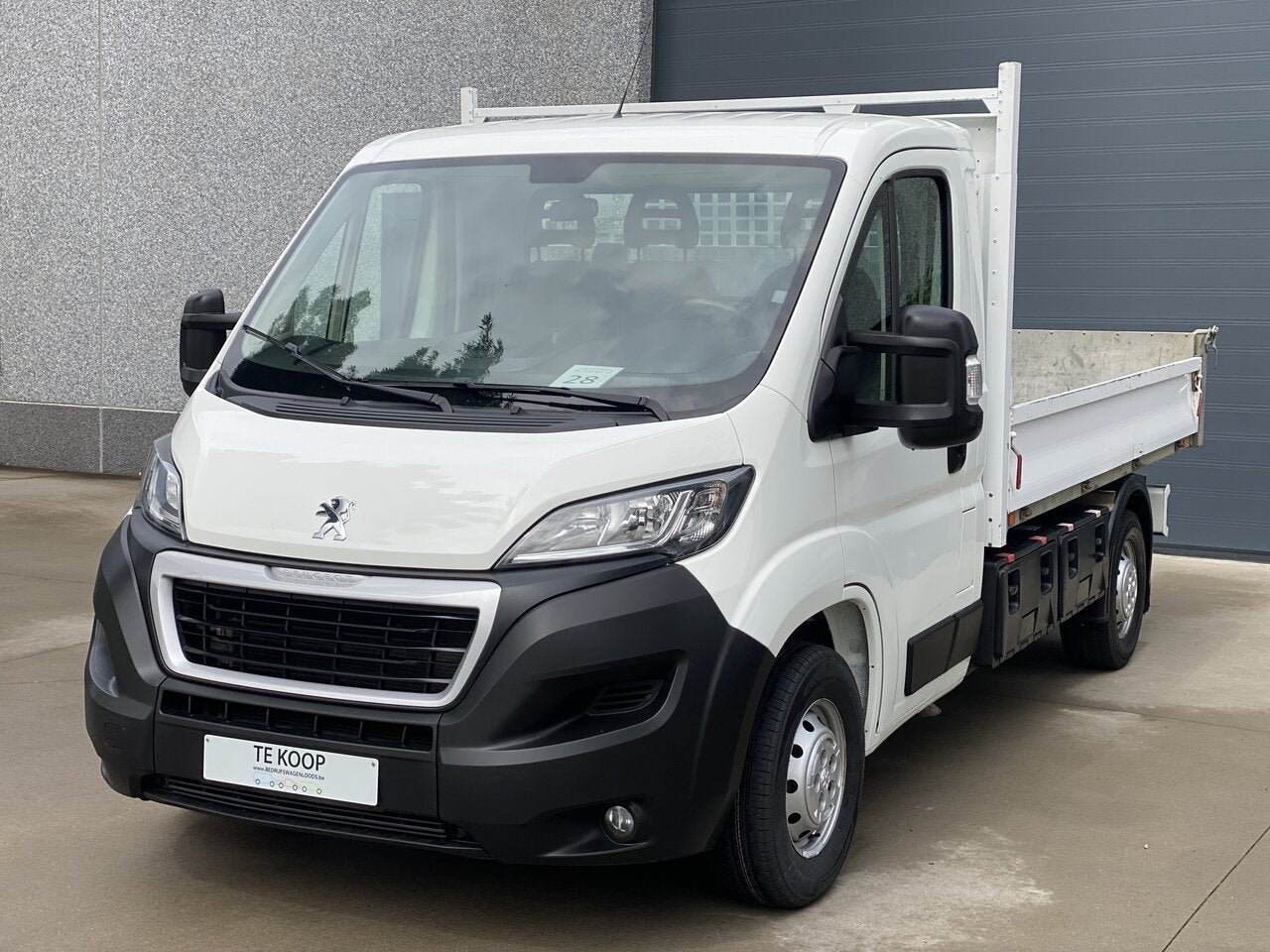 Peugeot Boxer KIPPER-uniek !-wegens stopzetting-19990€+BTW, Auto's, Bestelwagens en Lichte vracht, 0 kg, Wit, Bedrijf, 140 pk