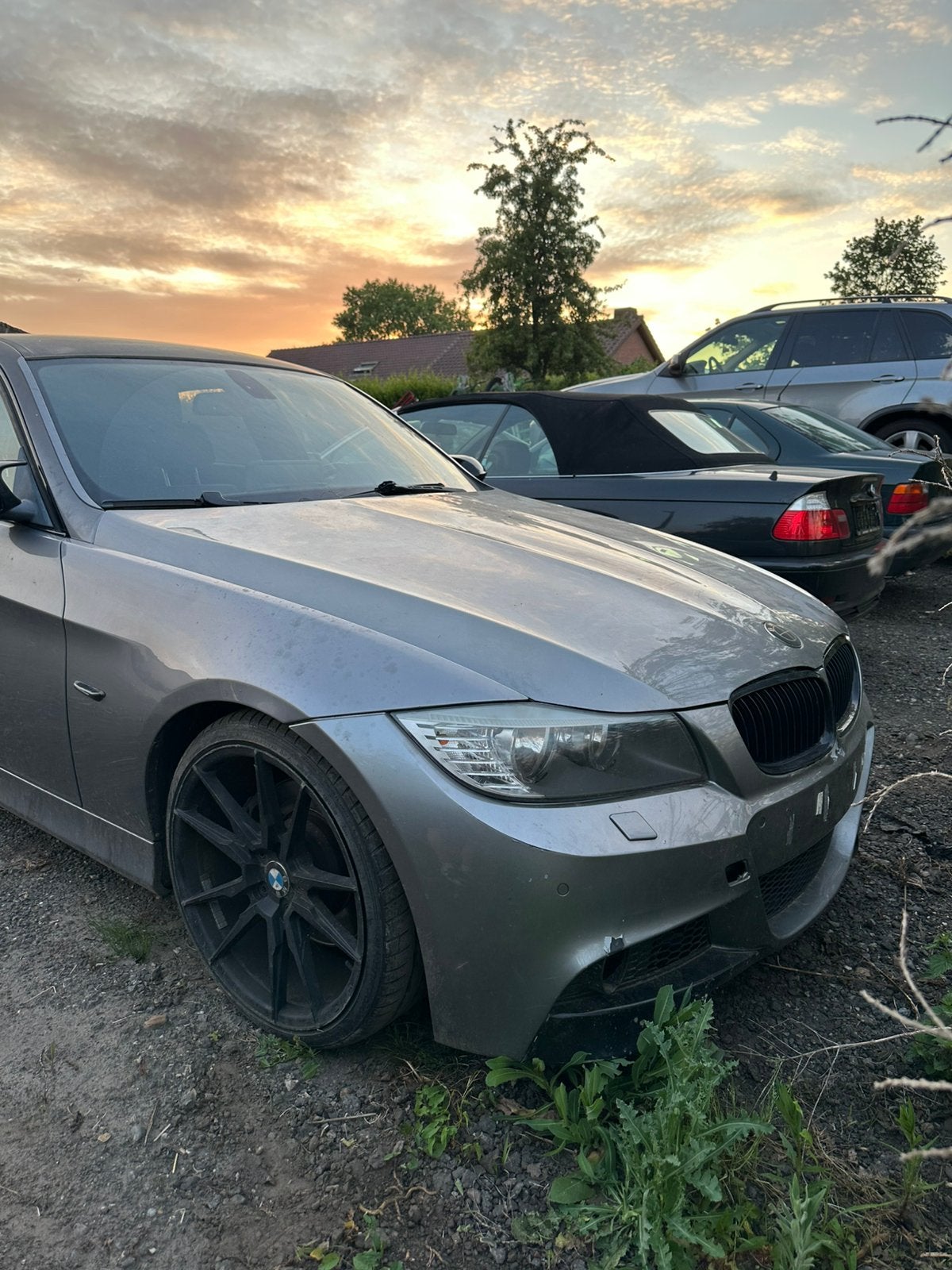 Bmw e90 318d 300pk, Achterwielaandrijving, Zwart, 4 cilinders, 5 deurs