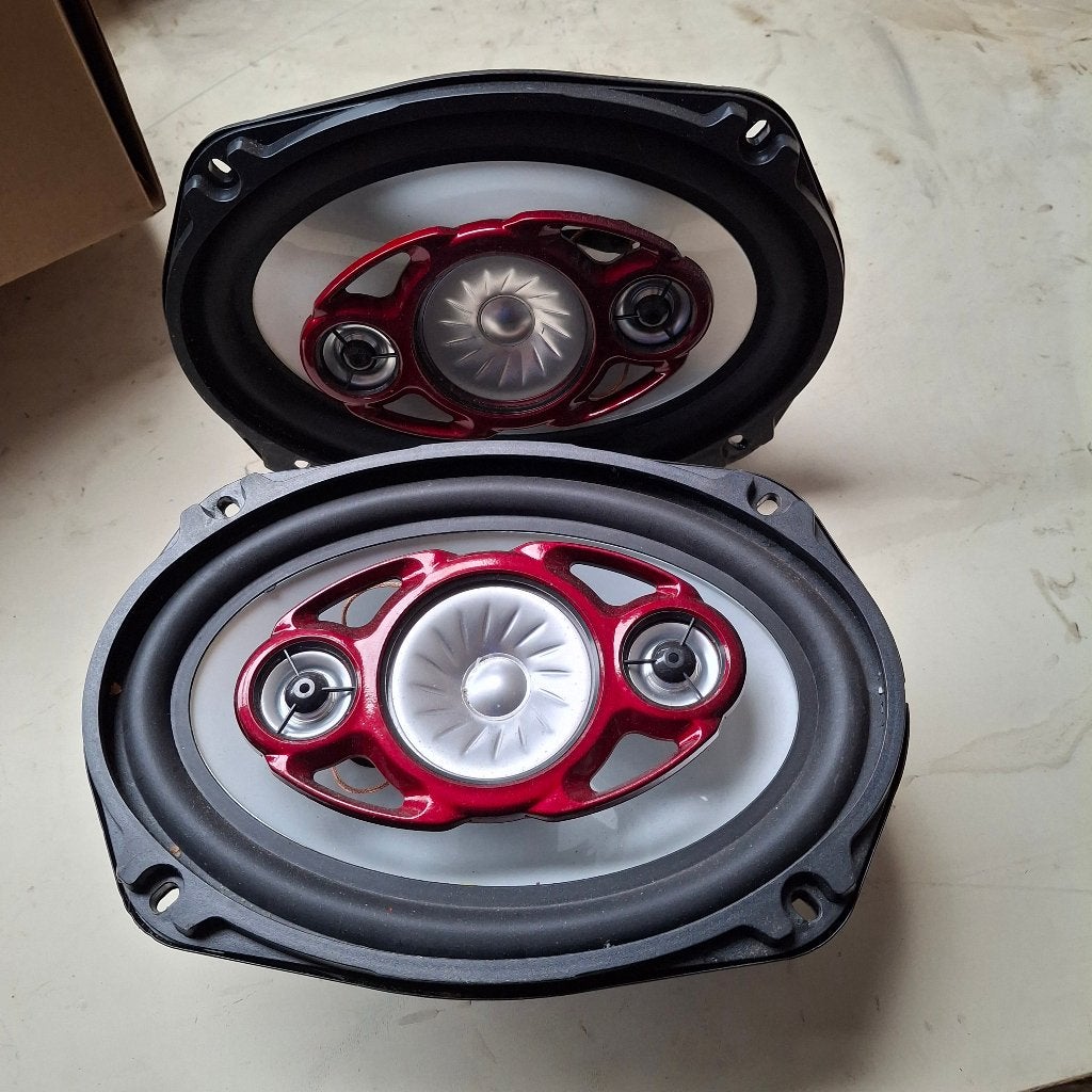 2 Ovaal boxen - speakers  500w- 3way, Enlèvement ou Envoi, Neuf, Pièces Oldtimer ou Ancêtre