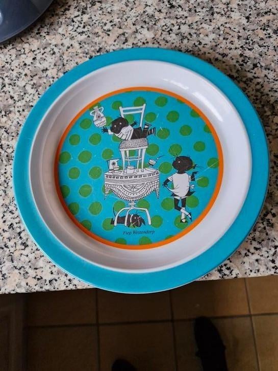 Assiettes pour bébé 3 pièces, Enlèvement ou Envoi, Comme neuf