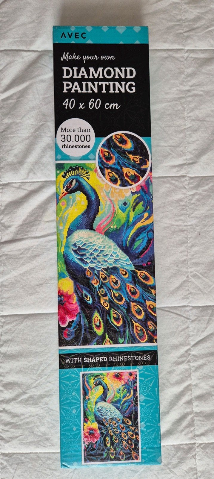Prachtige diamantschildering, Hobby en Vrije tijd, Verzenden, Zo goed als nieuw, Diamond painting