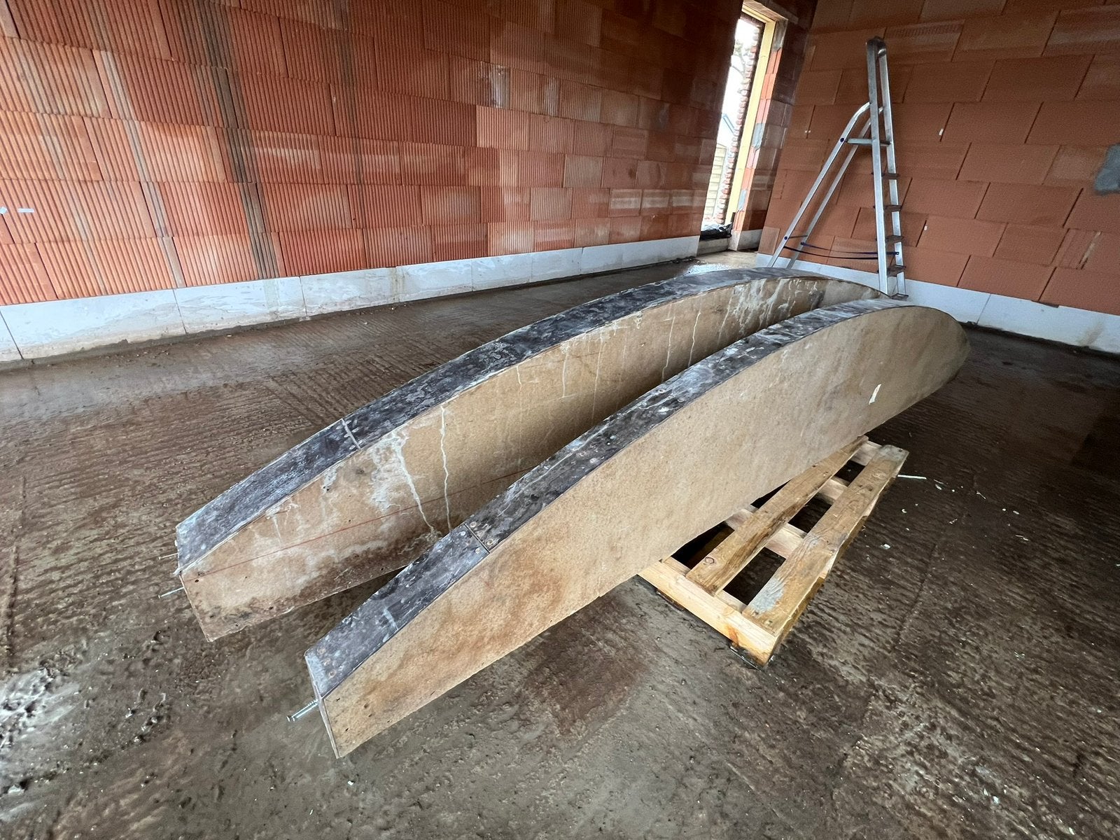 Metsersboog segmentboog 3 meter, Doe-het-zelf en Bouw, Ophalen, Gebruikt