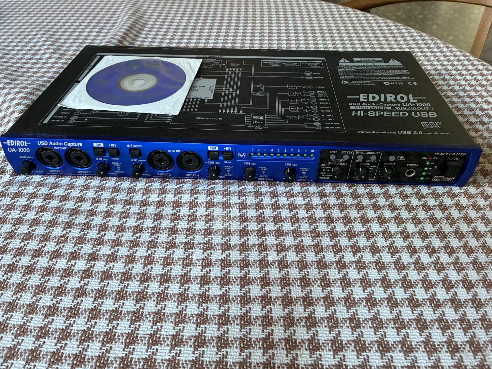 Audio interface, Ophalen of Verzenden, Zo goed als nieuw