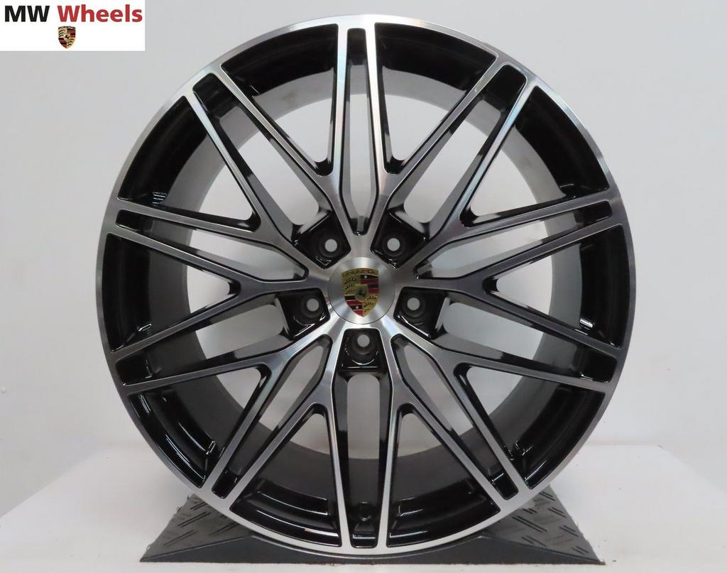 Originele Porsche Cayenne 2024 Coupe 22 inch velgen SPyder, Auto-onderdelen, Banden en Velgen, Gebruikt, Velg(en), -, -