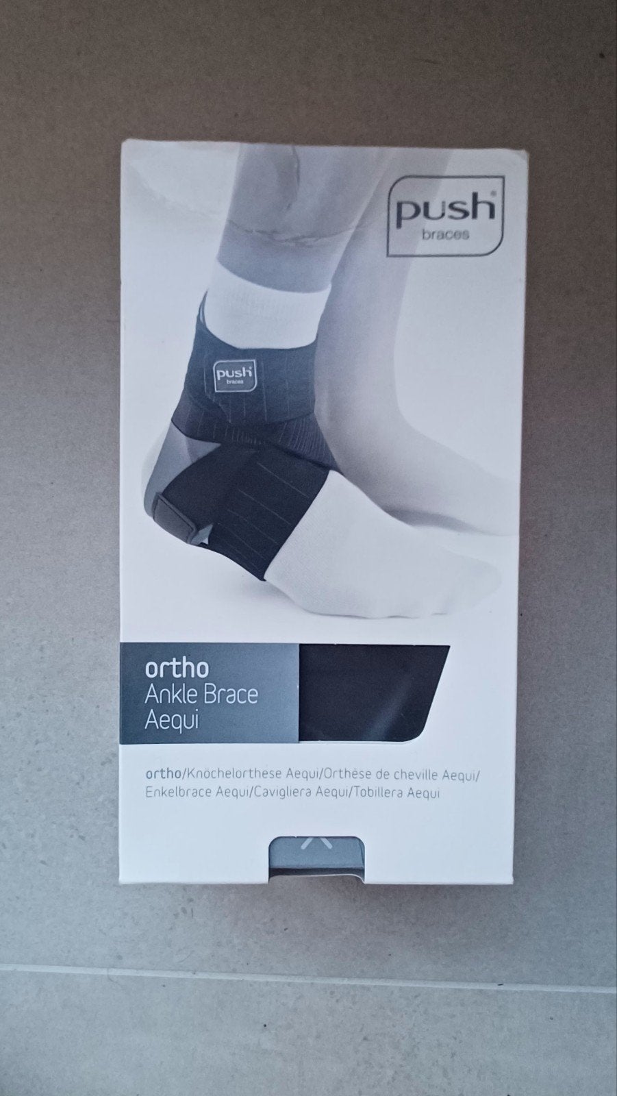 Push ortho enkelbrace Aequi, Diversen, Ophalen of Verzenden, Nieuw