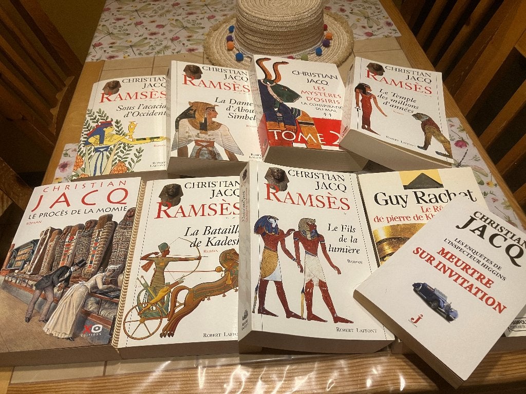 Livres thème Egypte, Ophalen, Gelezen