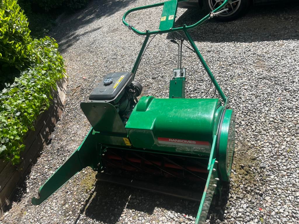 Ransomes Mastiff 91cm, Ophalen, Gebruikt, Opvangbak, Benzine-grasmaaier