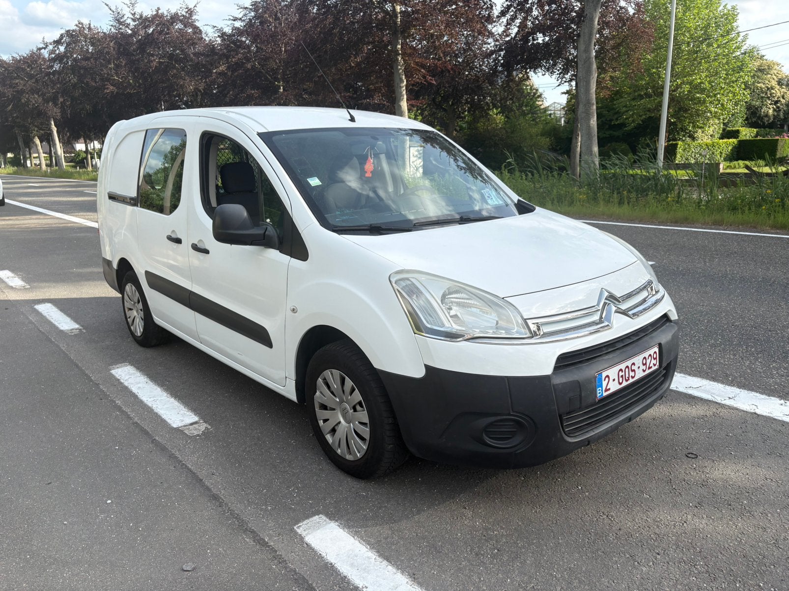 Lang model citroen berlingo bj 2014 diesel, 4 cilinders, Citroën, 1600 cc, Wit