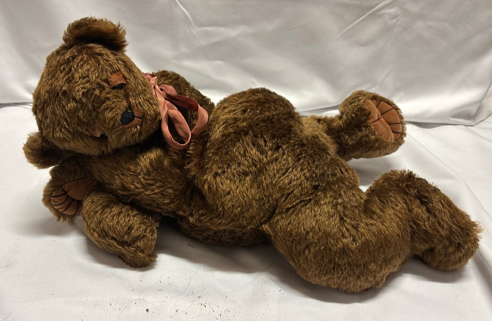 Handgemaakte slapende teddybeer, Verzamelen, Ophalen of Verzenden