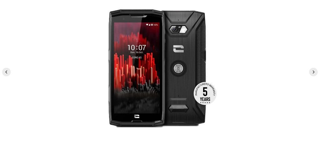 Crosscall CORE-X5 Rugged Smartphone - 128GB - noir, Telecommunicatie, Nieuw, Ophalen of Verzenden, Klassiek of Candybar, Zonder simlock