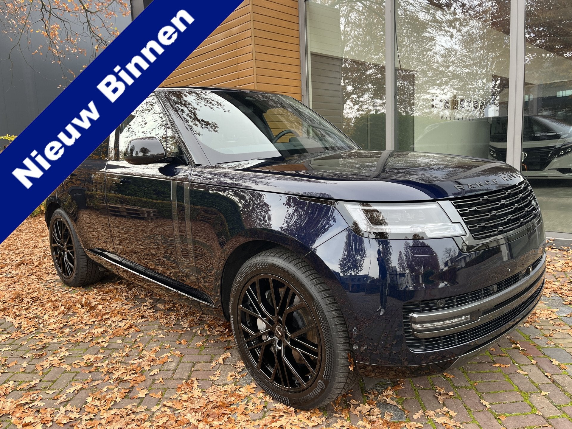 Land Rover Range Rover P510e HSE | Achterasbesturing | Trekh, Auto's, Automaat, Gebruikt, Euro 6, Blauw