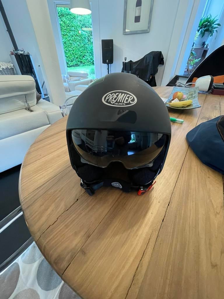 Casque jet premier taille m, Vélos & Vélomoteurs, Enlèvement, Comme neuf