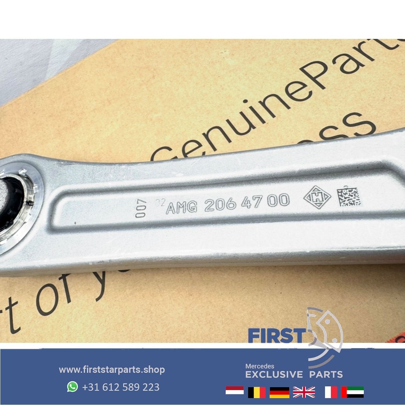 Draagarm Mercedes A B C CLA CLS E G GL GLA GLC GLE GLS GT M, Gebruikt, -, Ophalen of Verzenden, -
