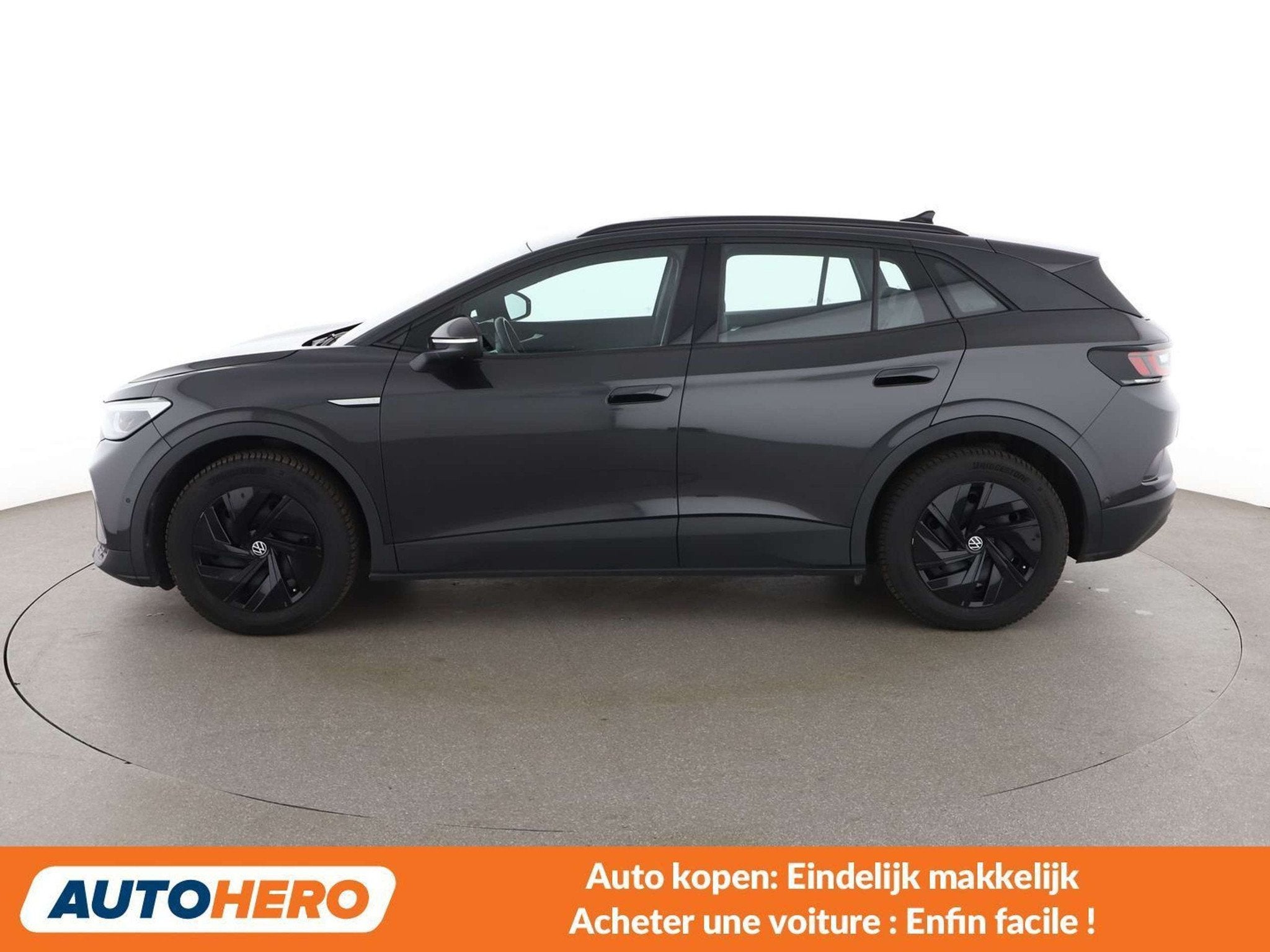Volkswagen ID.4 electric drive 125 kW Pure Performance, Auto's, Automaat, Gebruikt, Zwart, Geheel digitaal combi-instrument