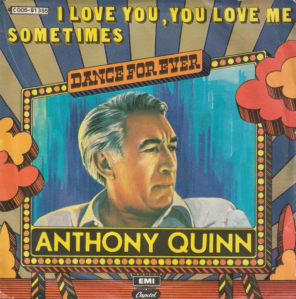 Anthony Quinn - I love you, you love me, Cd's en Dvd's, Overige genres, 7 inch, Ophalen of Verzenden, Zo goed als nieuw
