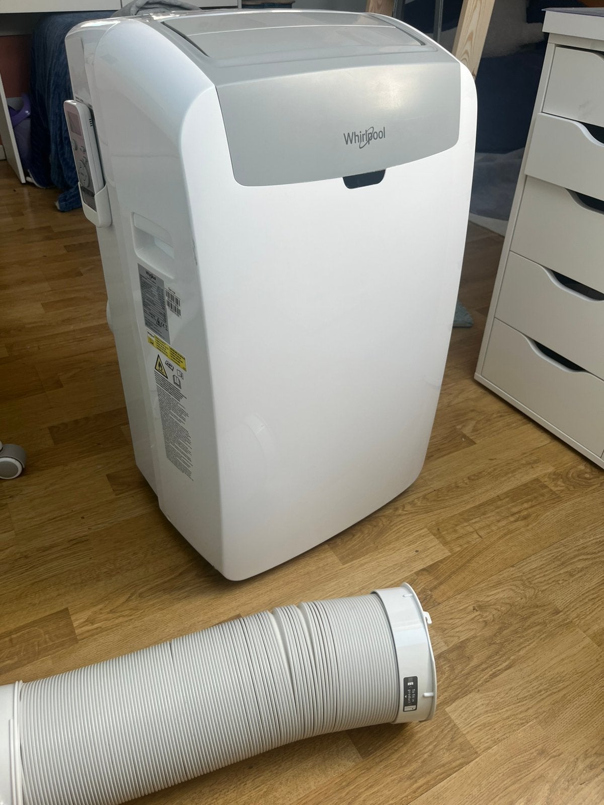 Mobiele airco whirlpool PACW212HP, Electroménager, Moins de 60 m³, Chauffage, Comme neuf, Enlèvement