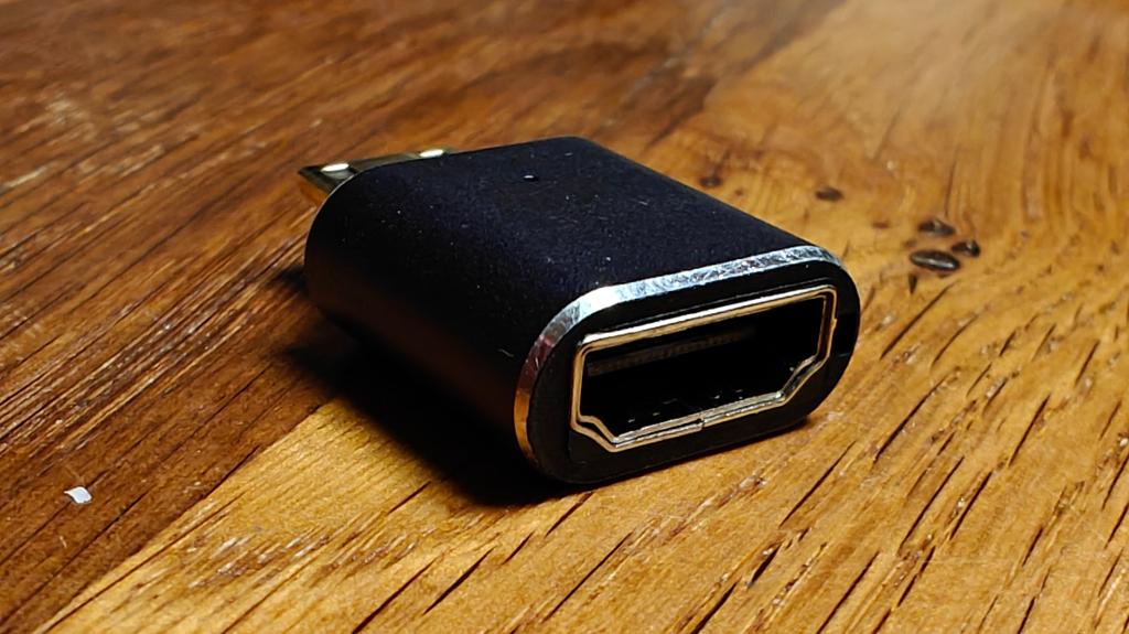 HDMI naar HDMI Mini adapter, Ophalen of Verzenden, Zo goed als nieuw