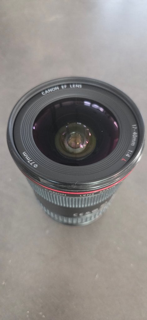 Canon EF 17‑40mm f/4L USM, Enlèvement, Utilisé, Objectif grand angle, Zoom