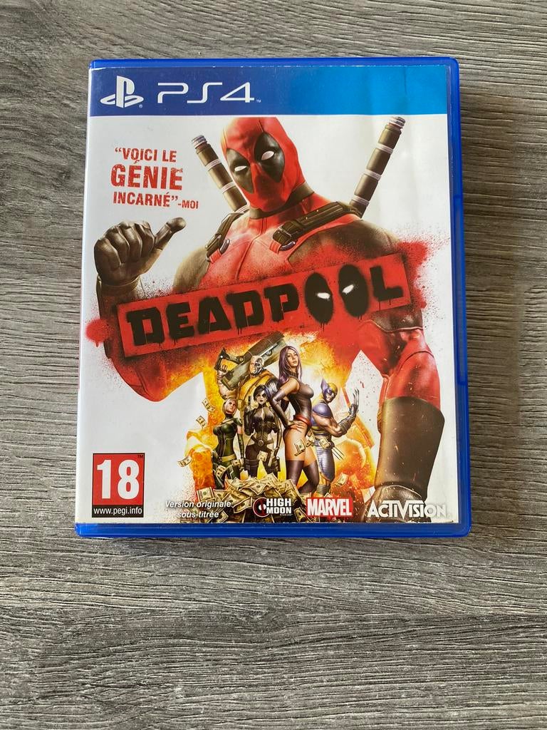 Deadpool PS4, Games en Spelcomputers, Ophalen, Zo goed als nieuw