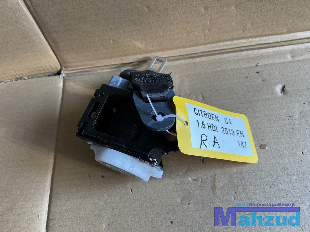 CITROEN C4 2 berline (NC) Rechts achter gordel 2009-2016, Info@fabrikant.eu, Fabrikant BV, Citroën, Fabrikantstraat 1
1000 AA  Amsterdam, NL