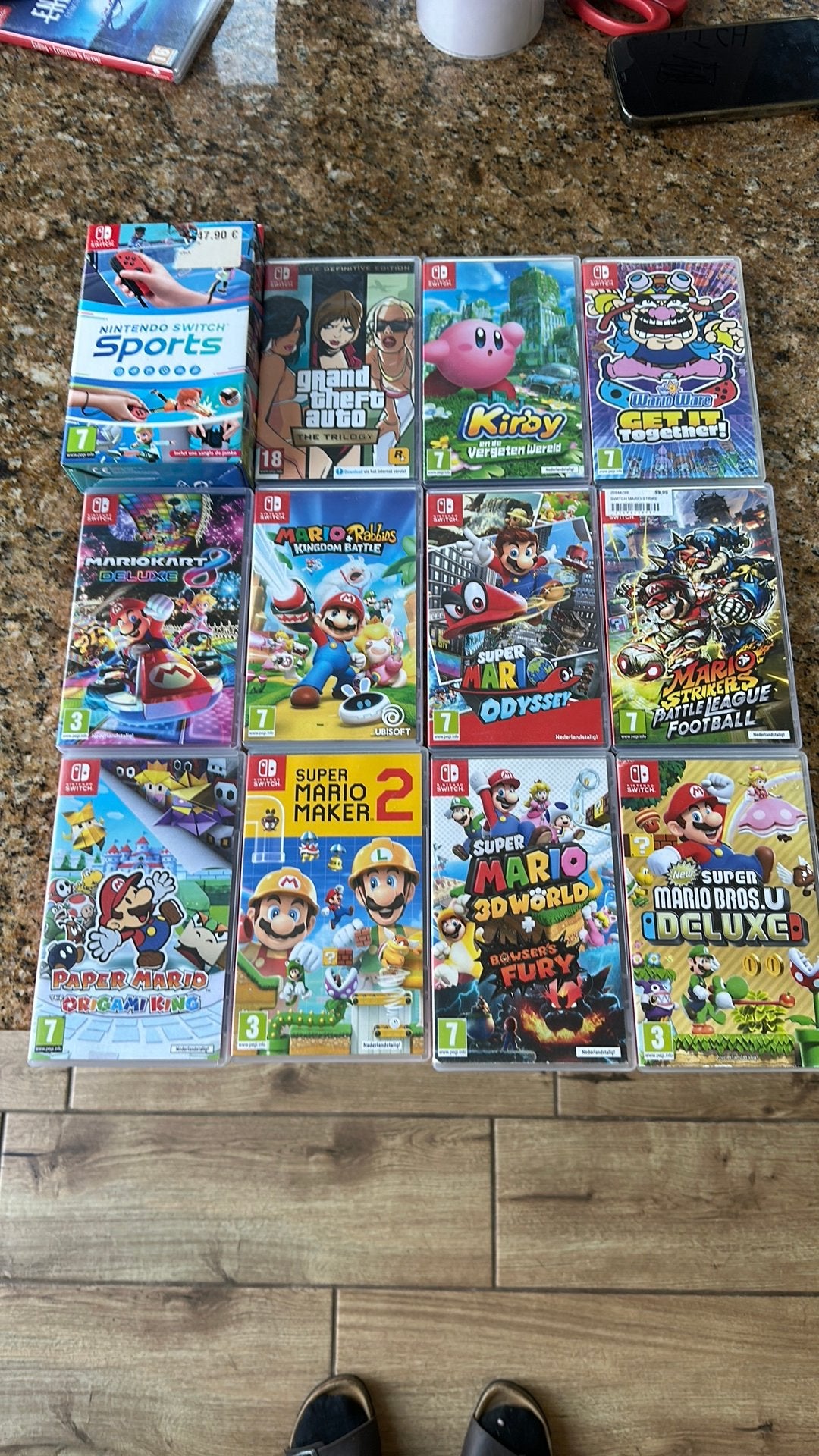 Nintendo switch games, Ophalen of Verzenden, Gebruikt