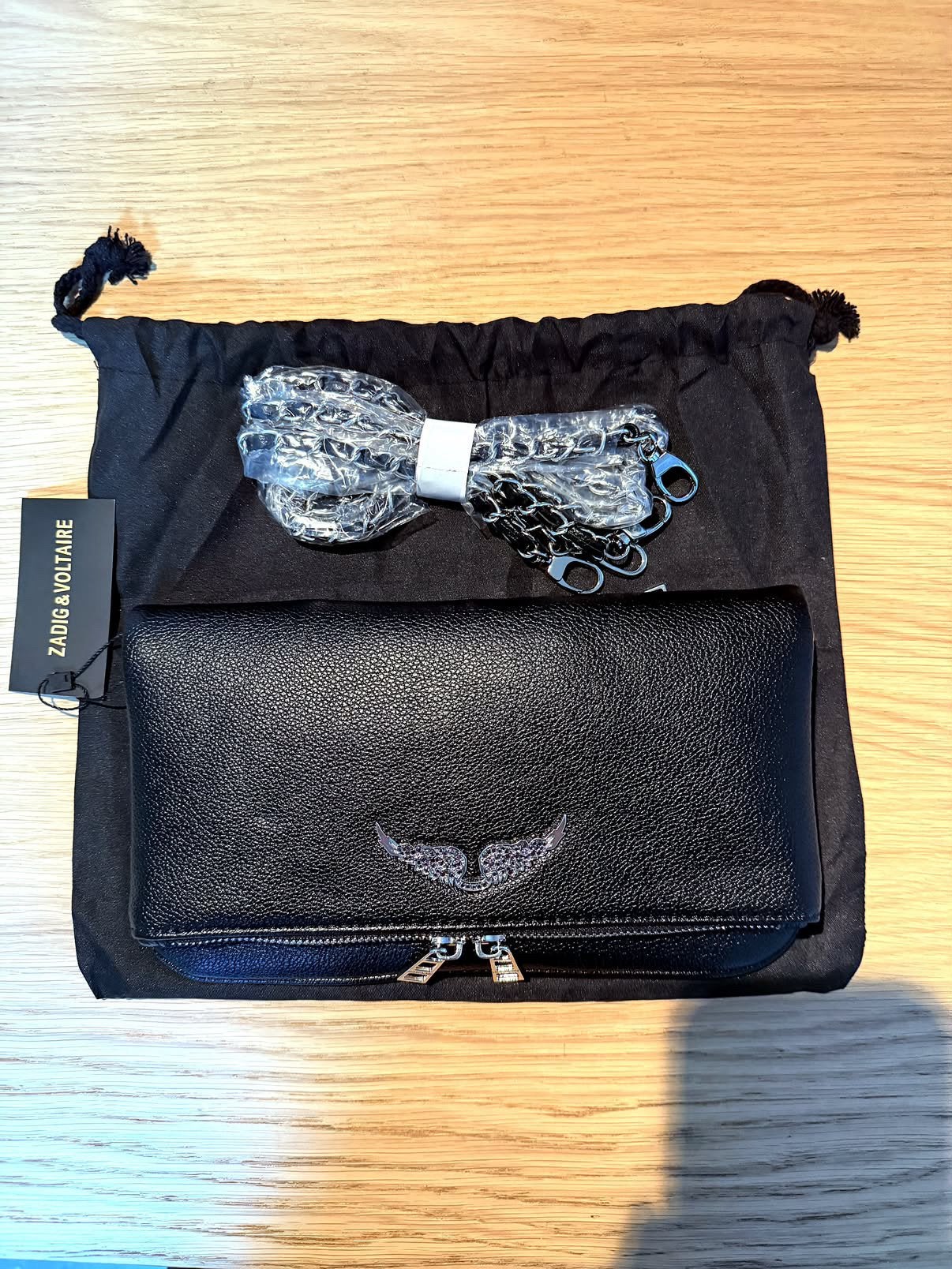 Nieuwe tas van Zadig & Voltaire, Overige merken, Zwart, Nieuw, Ophalen of Verzenden