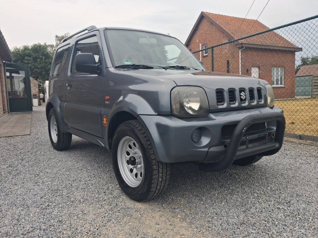 suzuki jimny #4x4# 1300cc benzine !!116 000km!! airco, Autos, Argent ou Gris, Achat, Entreprise, Boîte manuelle