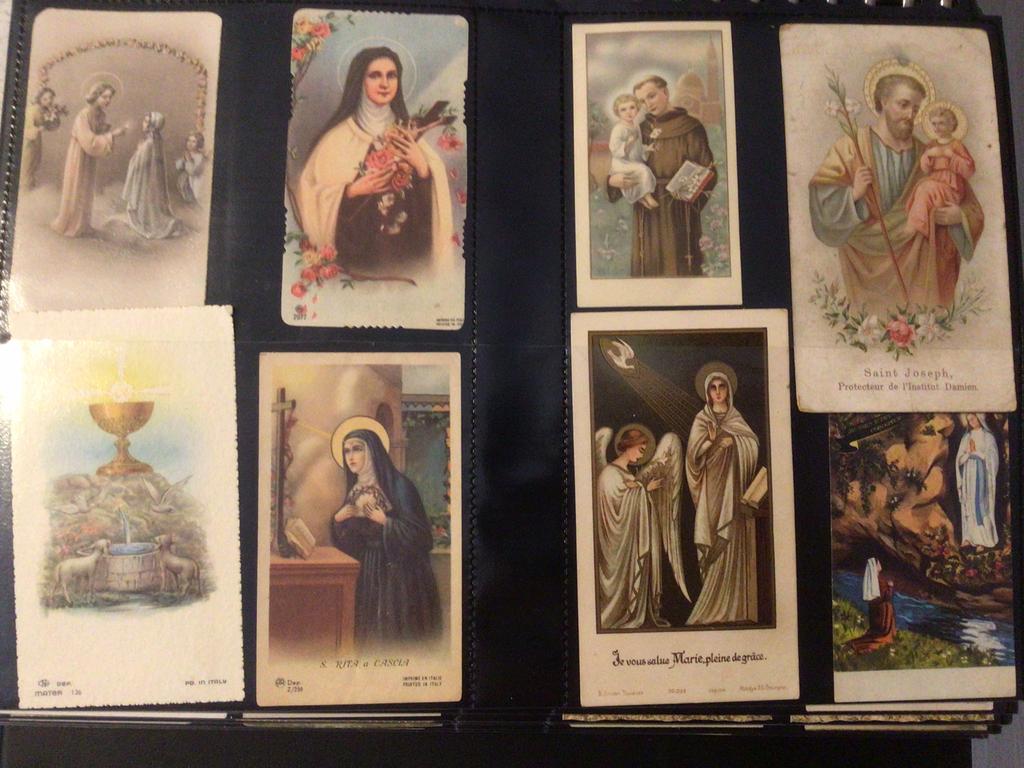Communieprentjes 18 st, Collections, Images pieuses & Faire-part, Enlèvement ou Envoi, Image pieuse